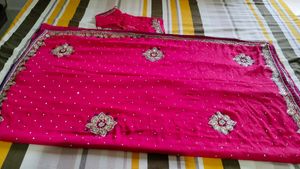 Heavy Sari With Blouse