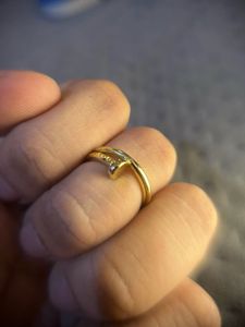 Gold Ring Nail