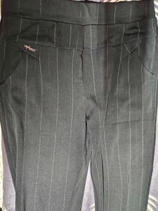Stretchable Striped Jeggings