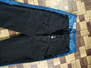 combo of high rise jeans