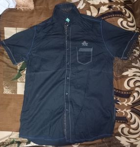 Navy Blue Shirt