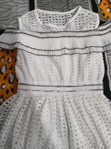 Pretty White Dress For Women