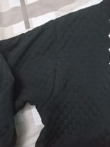 Black Dress Cord Set Comfortable