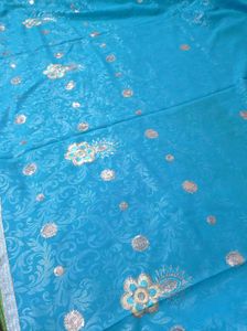 Beautiful Embroidery Work Saree 😍
