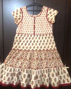 Women Frock Style Cotton Kurti,B 38,W 40