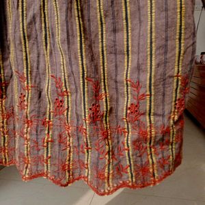 Boho Chic Brown Vintage Top