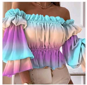 Colorful Ombre Top
