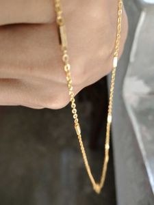 Gold  Plated Chain Necklace