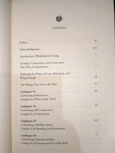 The Gifts Of Imperfection Book