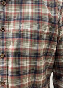 Men&#39;s Plaid Casual Shirt (Slim Fit)