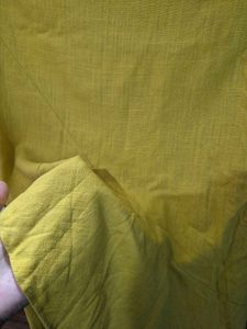 Yellow Asymmetrical Skirt