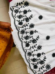 White Kurti