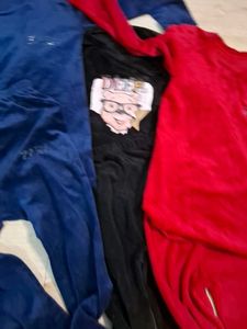 Zara Blue,black and pink  Velvet Loungewear Set