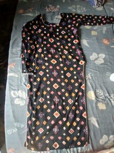 Full Suit Kurti  White  Salwar +duppta