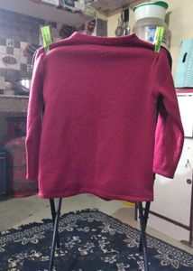 Red Knit Sweater