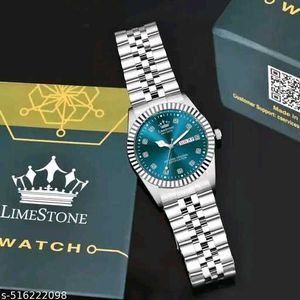 Burren Silver Chronograph Watch