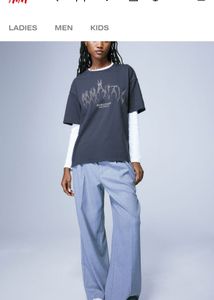 HM SIZE M Graphic Print Tee