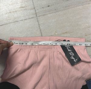 Pink Flared Gym Pants