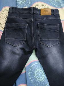 Dark Blue Denim Jeans