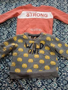 Cute Boys' Sweatshirt Set