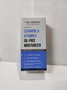 Dr. Sheth's Ceramide & Vitamin C moisturizer