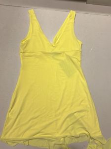 Yellow Mini Dress