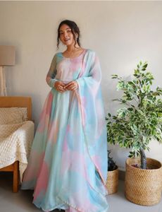 Long Frock With Dupatta