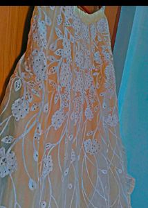 Elegant Yellow Embroidered Lehenga Choli