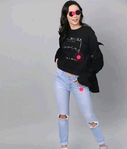 Women Blue Skinny Fit Mid-Rise Slash Knee Stretcha
