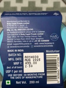 pack of 3, Face Wash, Moisturizer
