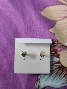 Pearl Jhumka Earrings - Gold Tone