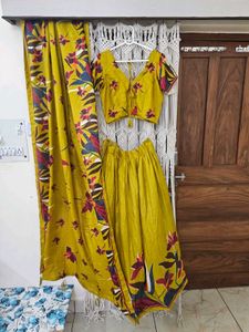 Floral Lehenga Choli Set
