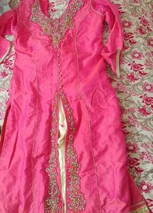 Pink Party Wear Lehenga