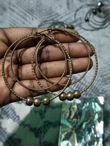 3 Pair Of Earrings