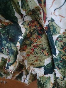 Leaf Print Scarf
