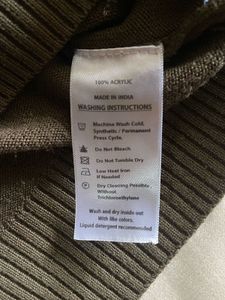 Mr Bowerbird Men Heritage Brown Pullover