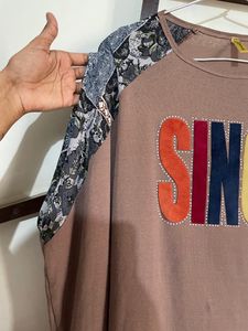 High Low Designer Top
