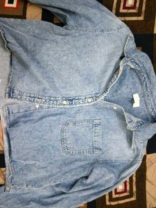 Denim Long Sleeve Shirt