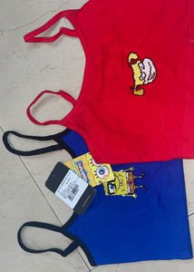 Combo Of Two Bonkers Crop Top