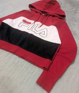 Fila Cropped Hoodie