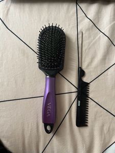 Hair Brush And section Comb