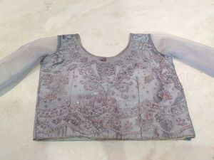 Grey Wedding Wear Lehenga