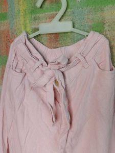Pink Culottes Pants