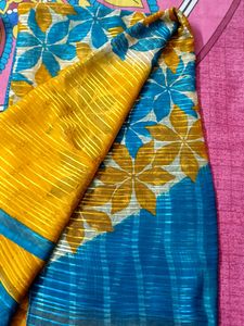 Silk And Cotton Saree Combo New✨️