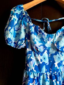 ✨ Urbanic&#39;s Blue Floral Dress Flower🫐