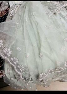 Elegant White Embroidered Dress