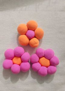 Clay Flower Set