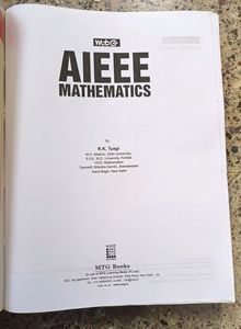 MTG AIEEE Mathematics Book