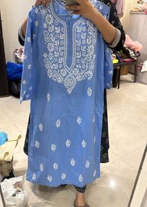 Cotton Luckhnowi Kurti
