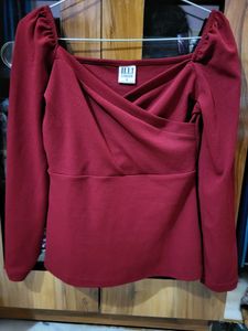 Sexy Maroon Top